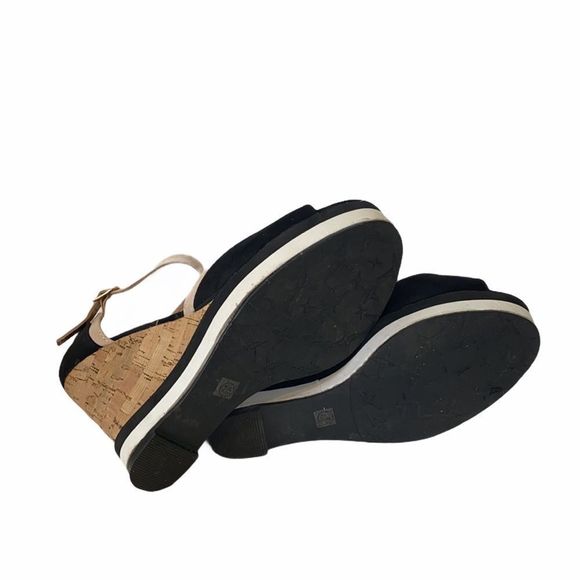 Vittorio D Firenze cork Wedge Heels 7.5 - Picture 5 of 5